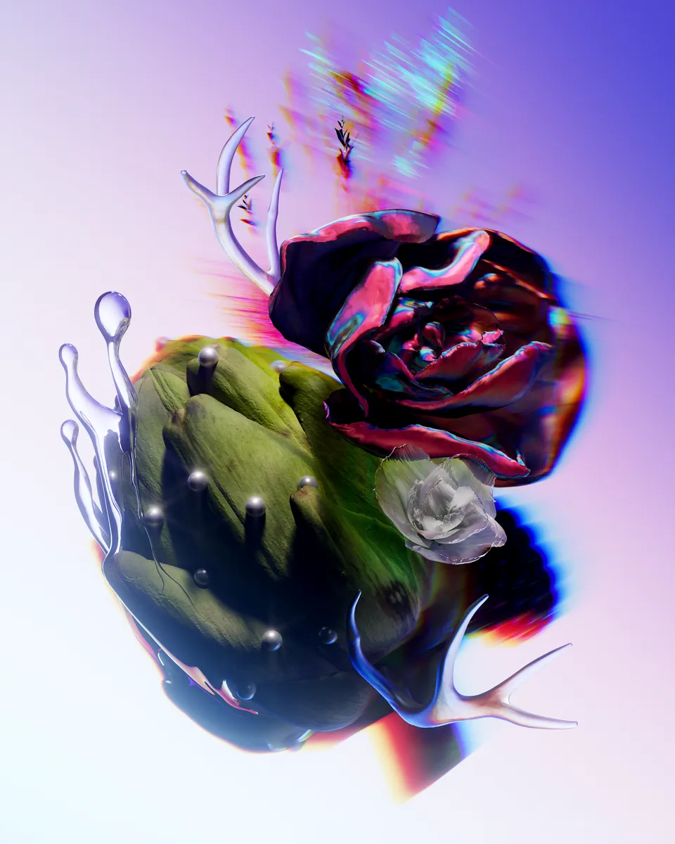 Floral collab with Stephan Helbing